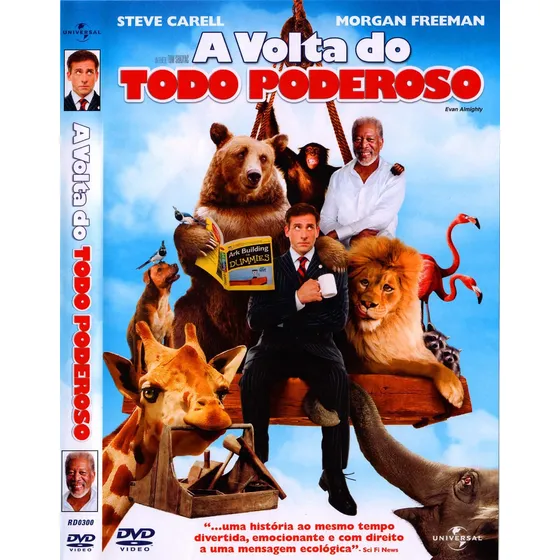 Dvd Filme: A Volta Do Todo Poderoso (2007) Dublado E Leg