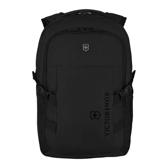 Mochila Vx Sport Evo Compact Backpack Negro, Victorinox Color Negro Diseño De La Tela Liso