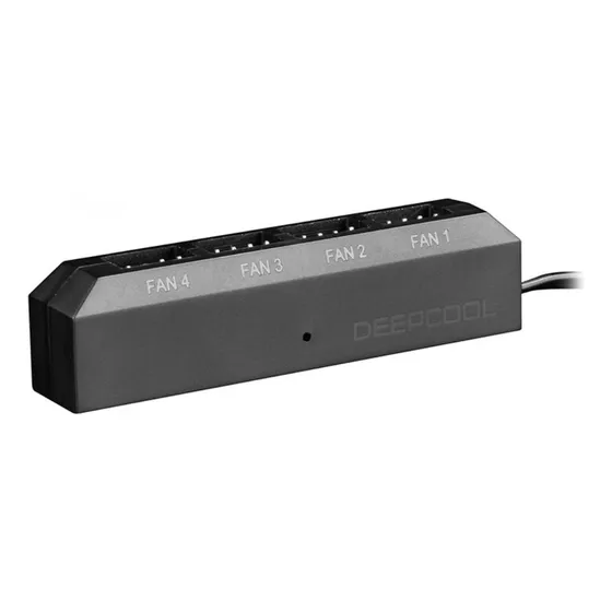 Controlador De Fan Deepcool Fh-04, 4 Portas, Função Pwm