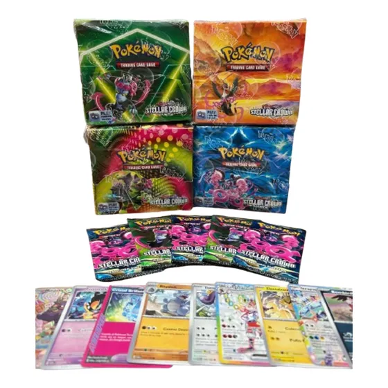 Caja Sobres De Pokemon Boosters X36 Sobres Shrouded Fable