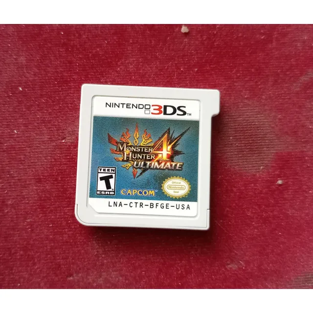 Monster Hunter 4 Ultimate ( Nintendo 3ds Ds ) 25v _\(^o^)/_