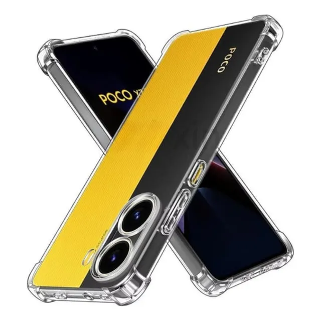 Estuche Case Alpha Para Xiaomi Redmi Turbo 4 / Poco X7 Pro Transparente Alpha