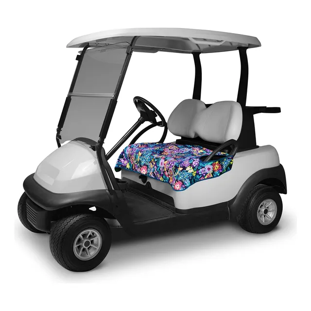Manta Asiento Golf Resistente Al Agua 54 X 32  Happy Blooms
