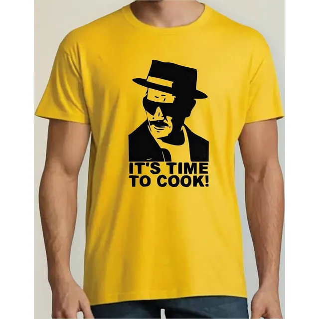 Remera Breaking Bad Walter White Personaje Tiempo De Cocinar