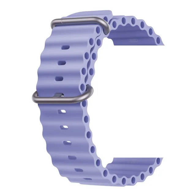 Pulseira Silicone Oceano Compatível Applewatch 8 Ultra 49mm 