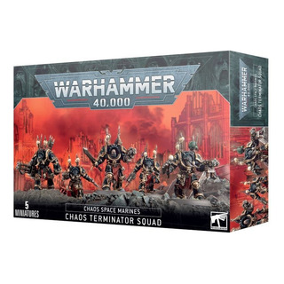Games Workshop Chaos Space Marines Chaos Terminator Squad Games Workshop Chaos Space Marines Chaos Terminator Squad