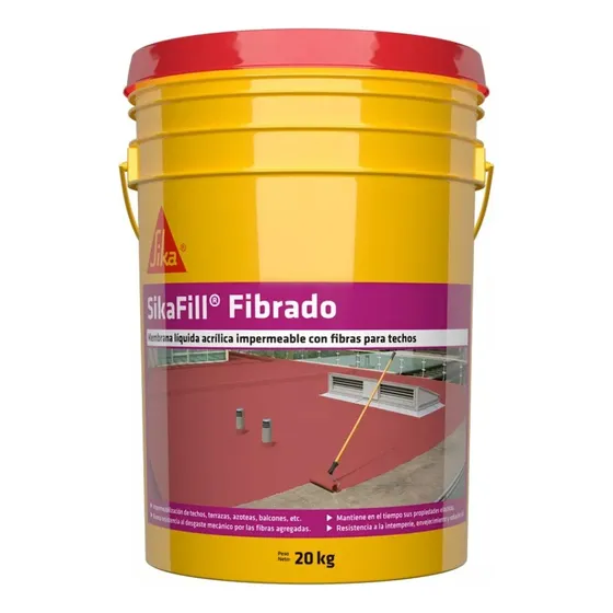 Sika SikaFill Fibrado Membrana líquida Verde 20 L