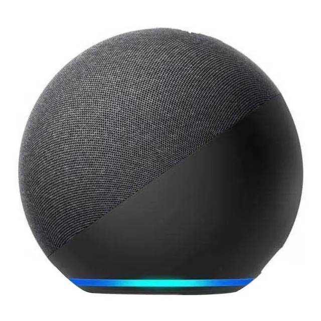 Amazon echo Echo 4th Gen con asistente virtual Alexa negro 110/220V
