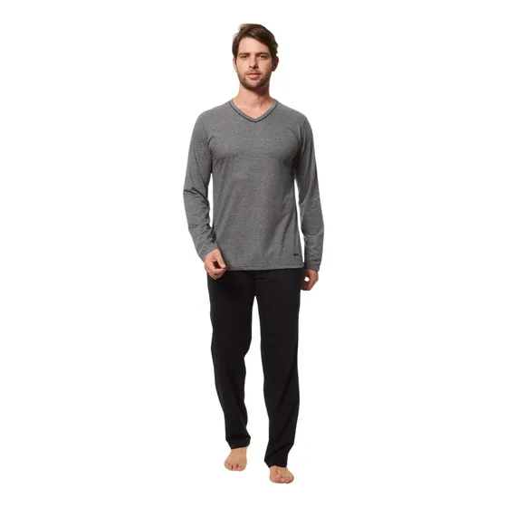 Pijama Mash Longo Masculino Gola V