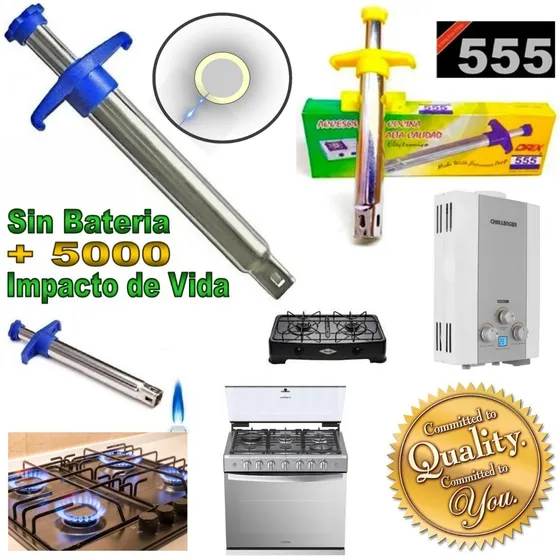 Encendedor Impacto De Chispa Cocina Horno Calentador A Gas
