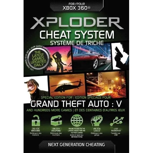 Sistema De Trucos Xploder Xbox 360 Gta V