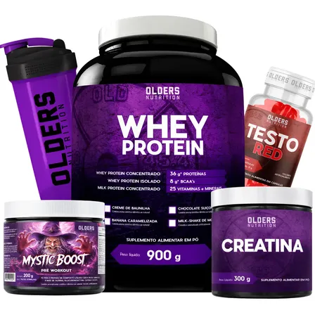 Combo Completo De Suplementação Ótimo Para Iniciante E Avanç