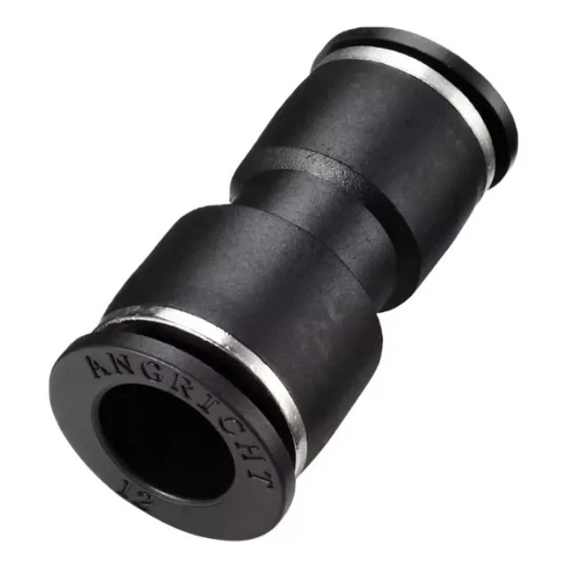 Pack X 10 Conector Rápido Recto Tubo De 6mm Neumática