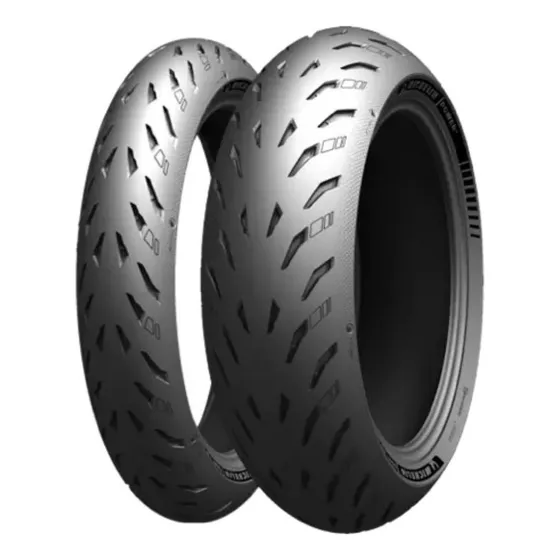 Pneu Panigale Michelin 120/70zr17 + 200/55zr17 Power 5
