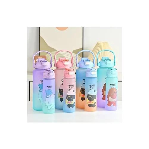 Termo Motivacional 2 En 1 Con Calcomanías 2 Litros Mas 900ml