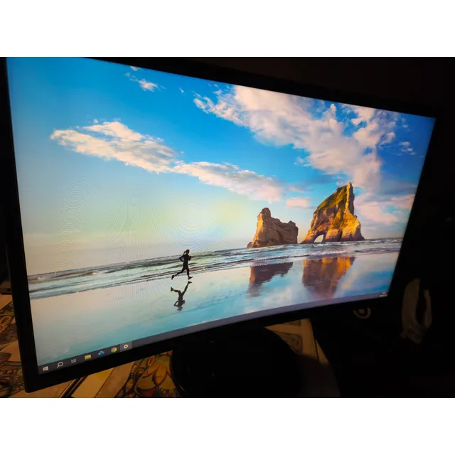 Monitor Samsung C24f390fhl 24' Led 4ms 60hz Hdmi Negro