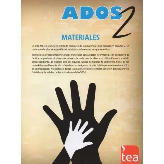 Kit Gráfico Test Ados 2 