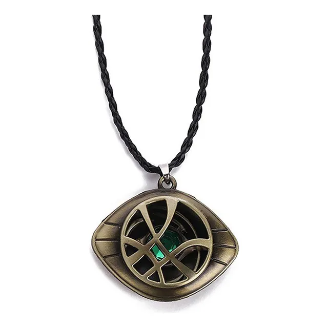 Collar Dr Strange Ojo Agamotto Gema Del Tiempo De Colección