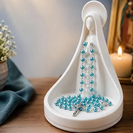 Porta Terço Nossa Senhora Decorativo Religioso Católico