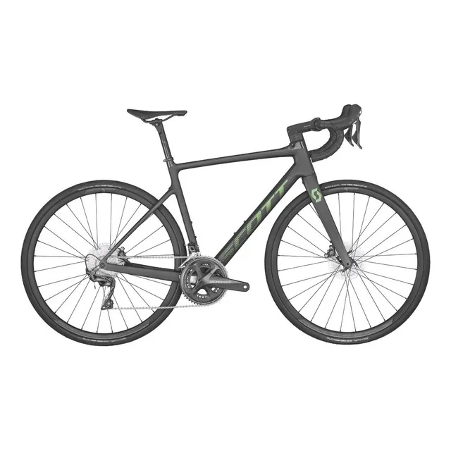 Bicicleta Scott Addict 20 Disc Ruta Carbono Shimano Color Gris