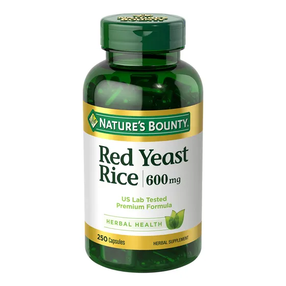Suplemento De Arroz De Levadura Roja Nature's Bounty, 600 Mg