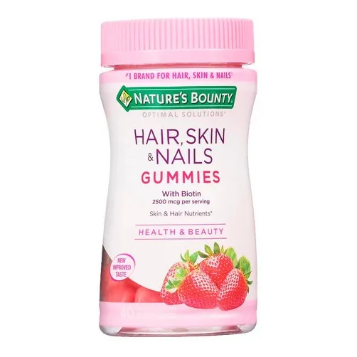 Natures Bounty Hair Skin & Nails Biotina Pelo 40caps