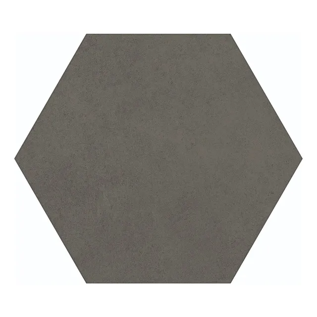 Revestimiento Misiones Cerámica Hexagonal 17 Cement Dark -m2
