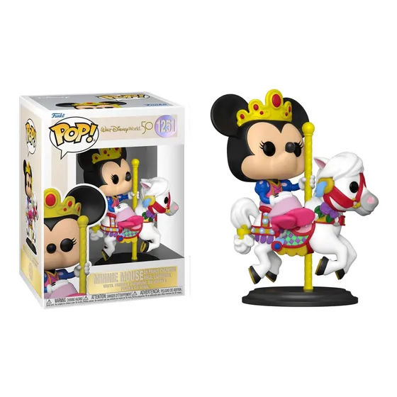 Minnie Mouse En El Carrusel 1251 Pop Funko Disney Número 50