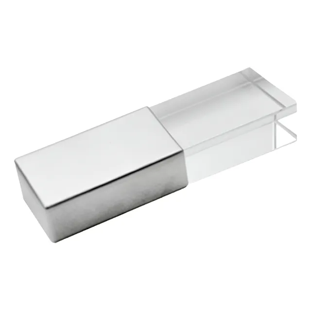 Usb Cristal 32gb Led Rojo Kit 50 Pza
