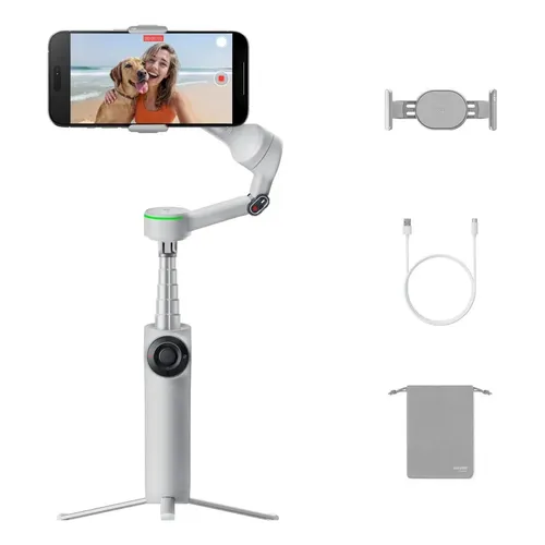 Estabilizador De Celular Insta360 Flow Pro Creator Pack - Ci Cinza