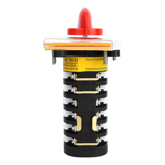 Interruptor De Cambio Ui500v Ith25a Interruptor De Cambio T-16exf64d-6 Interruptor De Leva Giratorio De 8 Posiciones Para Fresadora