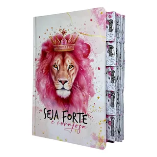BĂblia Sagrada EvangĂ©lica Letra Gigante Com Ăndice Abas Adesivas Laterais LeĂŁo Rosa Coroa Feminina Seja Forte E Corajosa Promoção Arc Sb Linda Capa Luxo BĂblia Sagrada EvangĂ©lica Letra Gigante Com Ăndice Abas Adesivas Laterais LeĂŁo Rosa Coroa Feminina Seja Forte E Corajosa Promoção Arc Sb Linda Capa Luxo