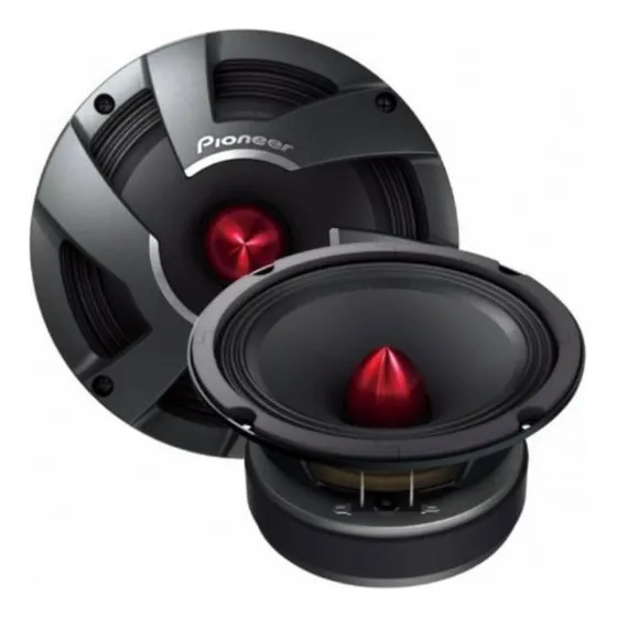 Parlantes Medios Pioneer Ts-m800pro 700w 8 Competición Color Gris Oscuro