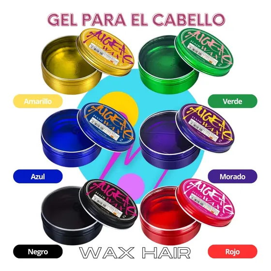 2 Gel De Fijación Fuerte Para El Cabello Unisex