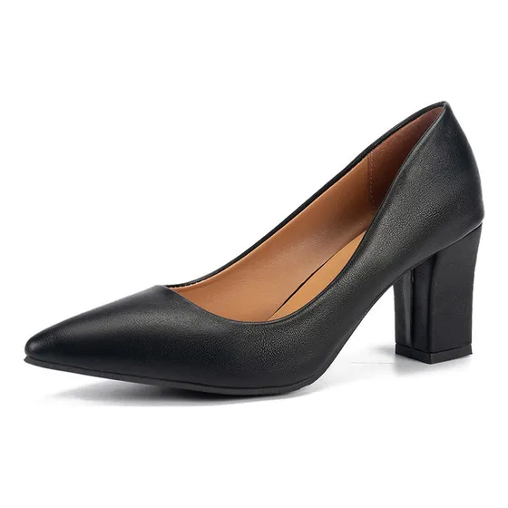 Tacones Altos Con Punta Puntiaguda A La Moda Para Mujer.