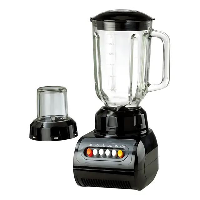 Licuadora Vaso De Vidrio 450w 1.5l 4 Velocidades 2 En 1