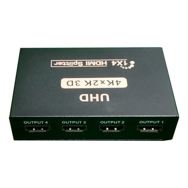 Splitter Hdmi Multiplicador Hdmi 1 Señal Hdmi Para 4 Tv 