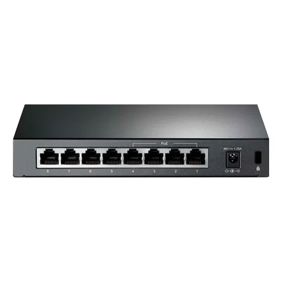 TP-Link TL-SG1008P Switch de red 8 puertos Gigabit 4 PoE 55W de escritorio, Metal | Cuotas sin interés