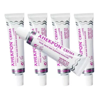 Crema Con Patrón De Colágeno Español Xhekpon 40 Ml. 6 Unidad Crema Con Patrón De Colágeno Español Xhekpon 40 Ml. 6 Unidad