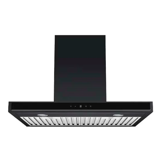 Campana Quadrato 76cm Negra Drija