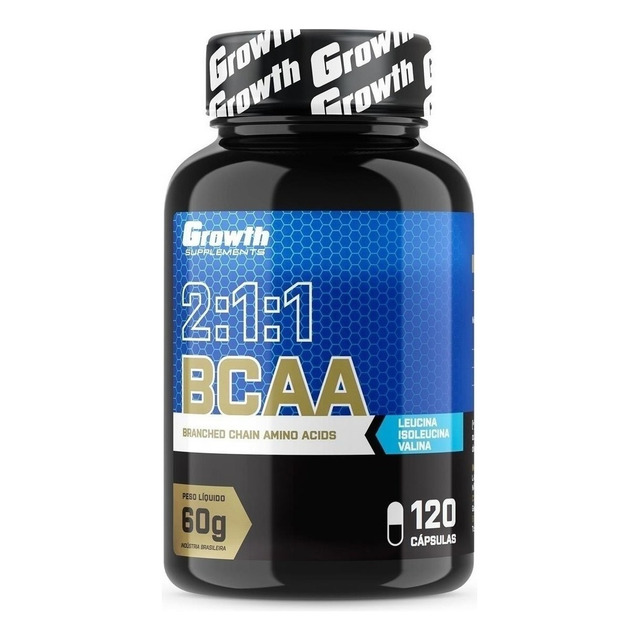 Bcaa - Growth Supplements - 120 Caps Bcaa - Growth Supplements - 120 Caps