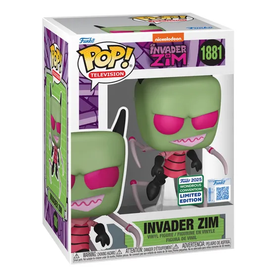 Funko Pop Invader Zim #1881 Wondrous 2025