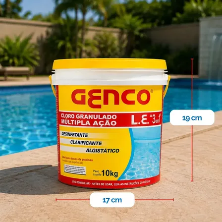 Cloro Genco LE 3 Em 1 10kg