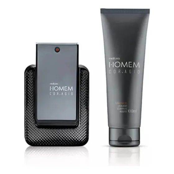 Kit Homem Coragio Eau De Parfum Masculino + Shampoo 3en1