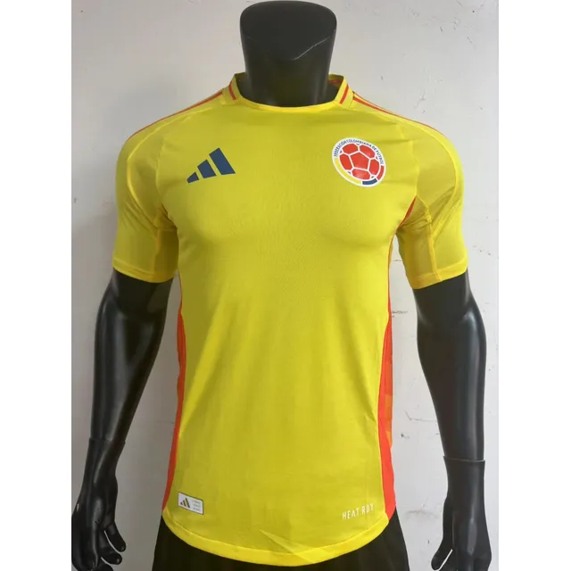 Camisa Colombia  Local Version Jugador Franela