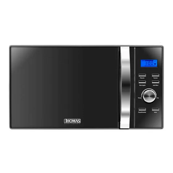 Microondas Thomas Th-25dm Panel Digital 25l