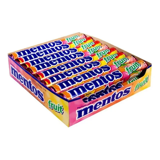 Display Mentos Frutas 16unx37,5g