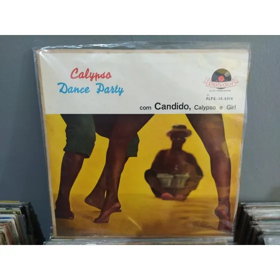 Calypso Dance Party Com Candido, Calypso, E Girl Lp Nacional