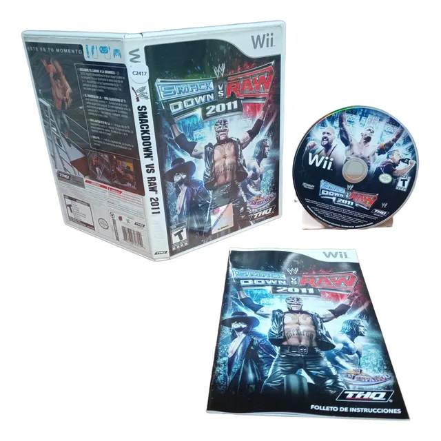 Juego Smackdown Vs Raw 2011 Para Nintendo Wii