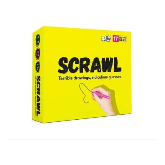 Scrawl Juego De Mesa Para Adultos Doble Sentido Toyco 